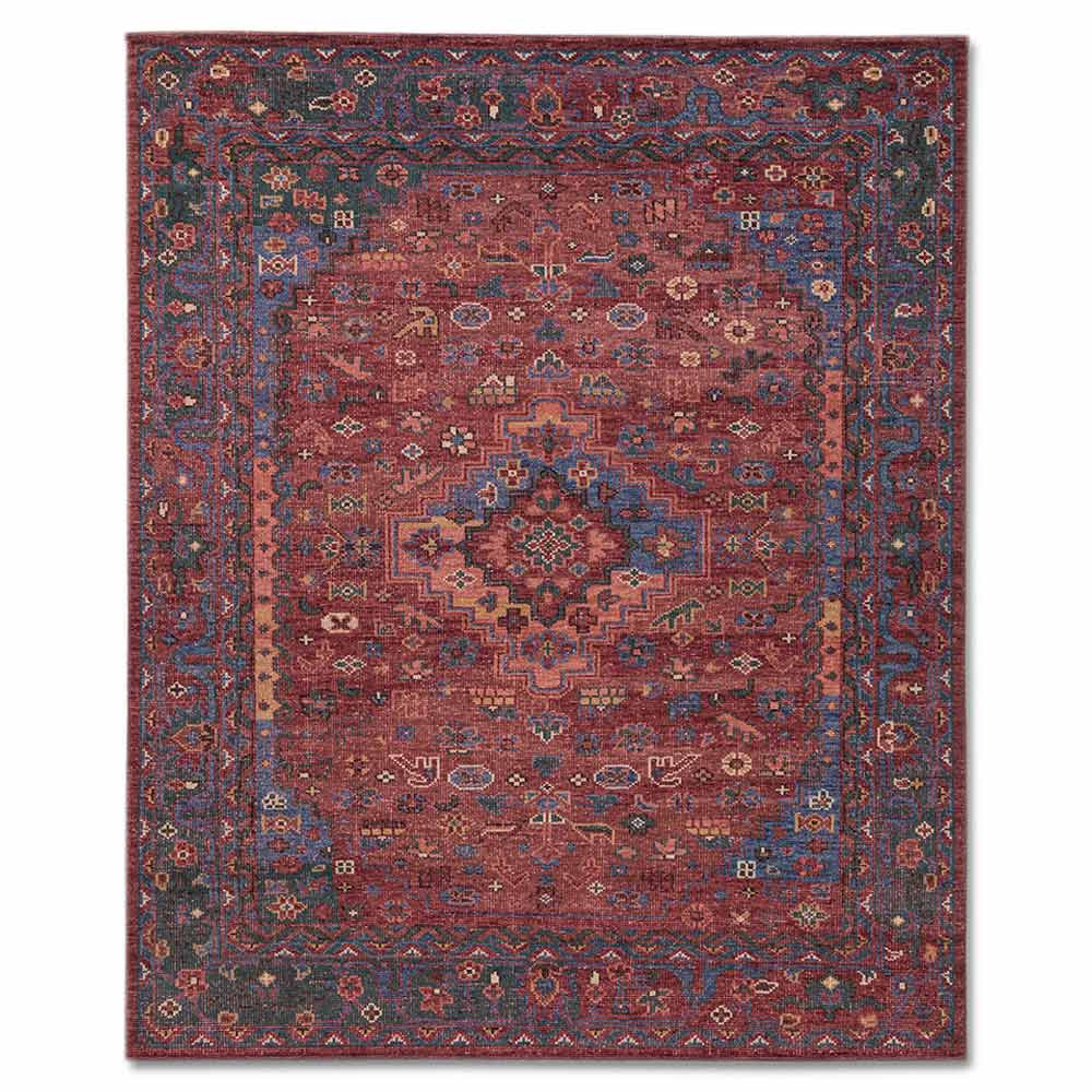 Disha Hand Knotted Woollen Rug - New Zealand Wool - Hand Knotted - Ajaypee Carpets (Thumbnail 2)