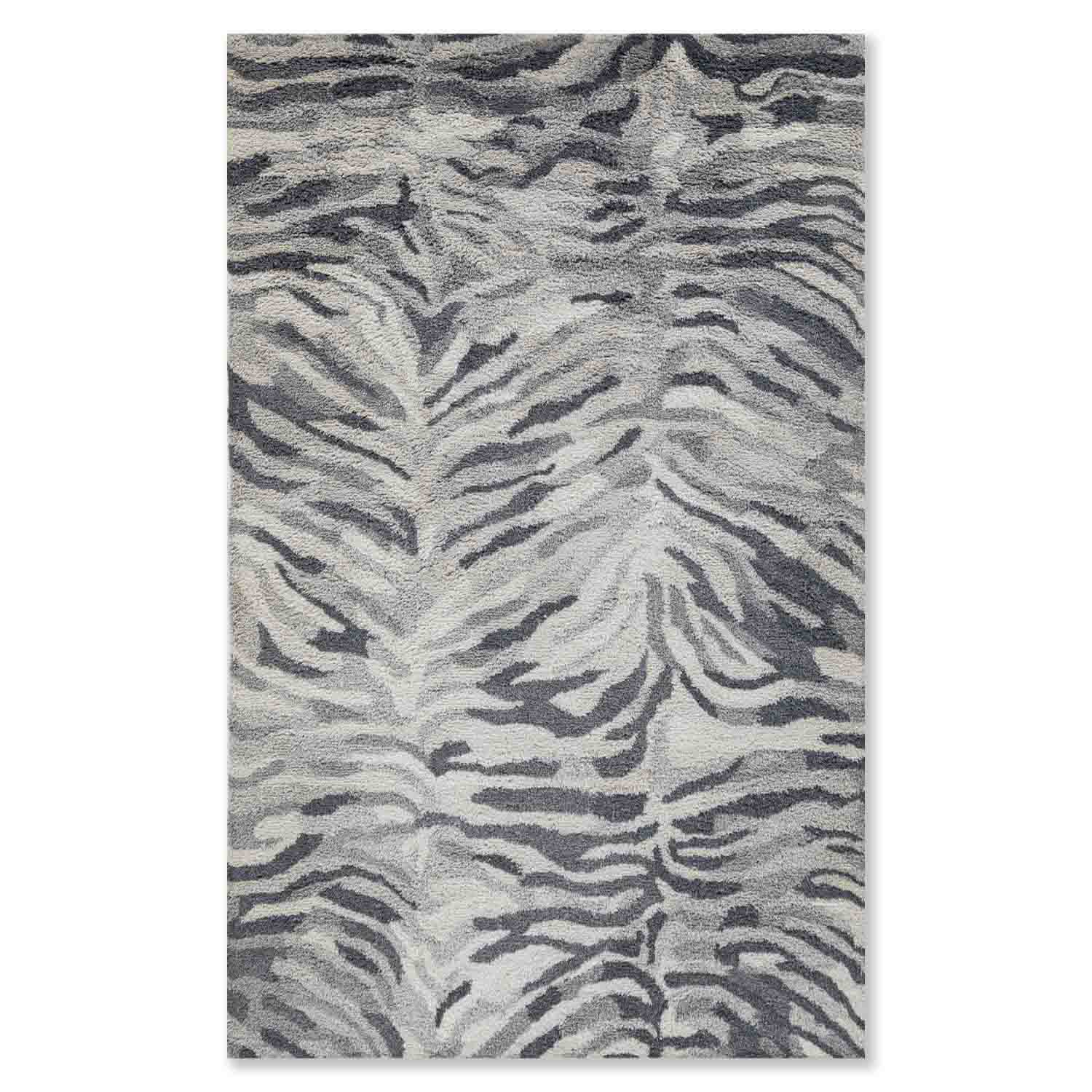 Domino Hand Tufted Woollen Rug - New Zealand Wool - Hand Tufted - Ajaypee Carpets (Thumbnail 2)