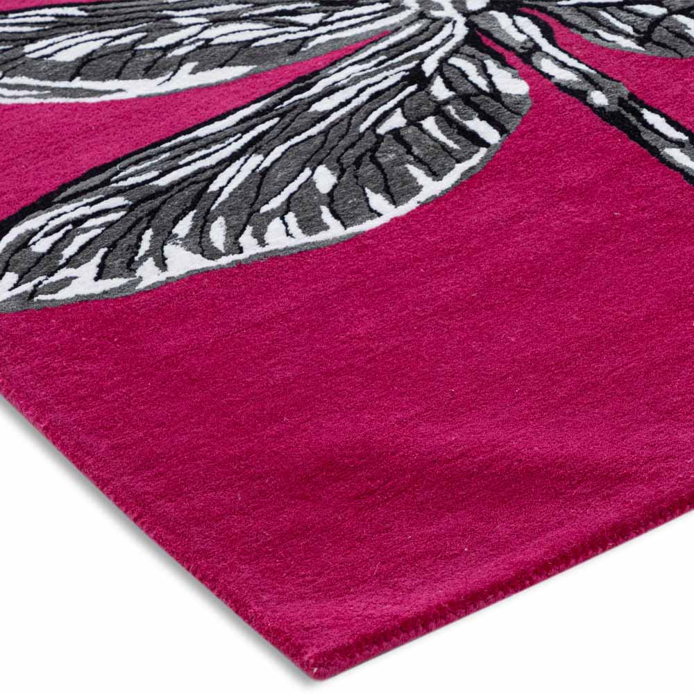 Dragonfly  Hand Tufted Woollen Rug - New Zealand Wool - Hand Tufted - Ajaypee Carpets (Thumbnail 3)