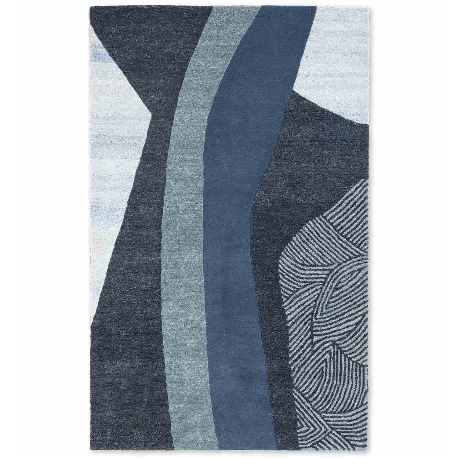 Drift Hand Tufted Woollen Rug – New Zealand Wool Hand Tufted handmade carpet by Ajaypee Carpets