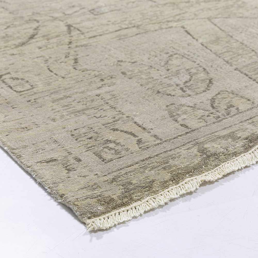 Dune Crest Hand Knotted , Silk And Viscose Rug - Viscose (Art Silk) - Hand Knotted - Ajaypee Carpets (Thumbnail 2)