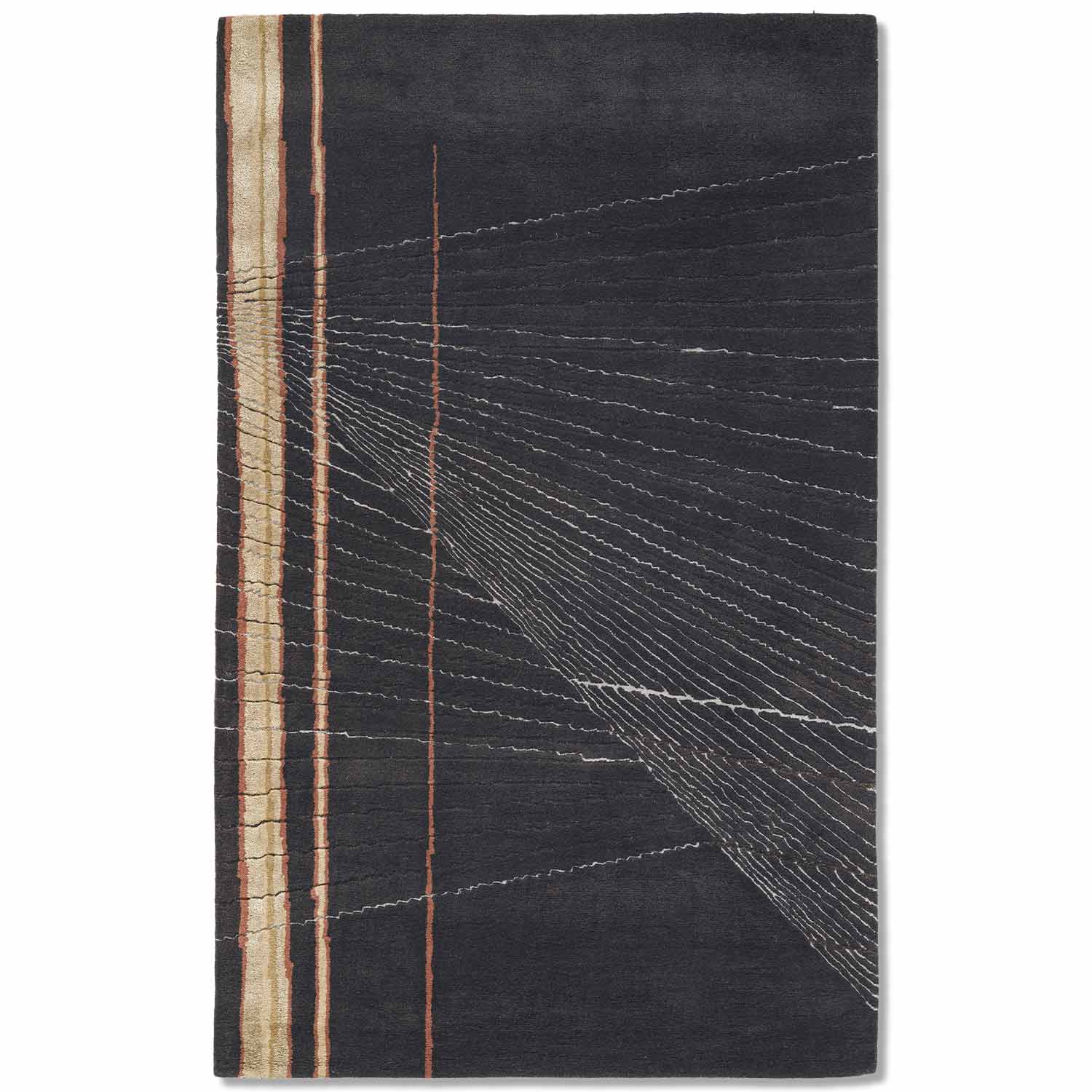 Dune Hand Tufted Woollen And Viscose Rug By Shripal Munshi – Wool & Viscose Blend Hand Tufted handmade carpet by Ajaypee Carpets