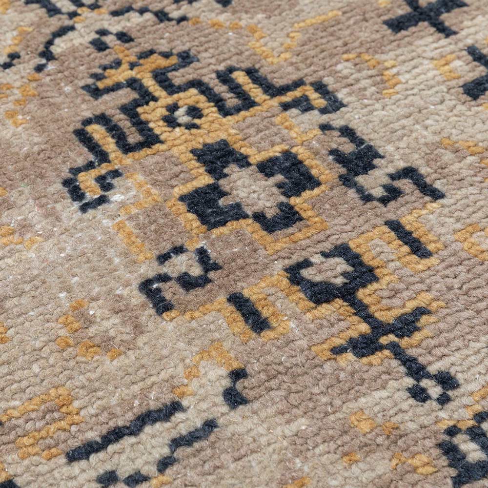 Ecco Hand Knotted Woollen Rug - New Zealand Wool - Hand Knotted - Ajaypee Carpets (Thumbnail 3)