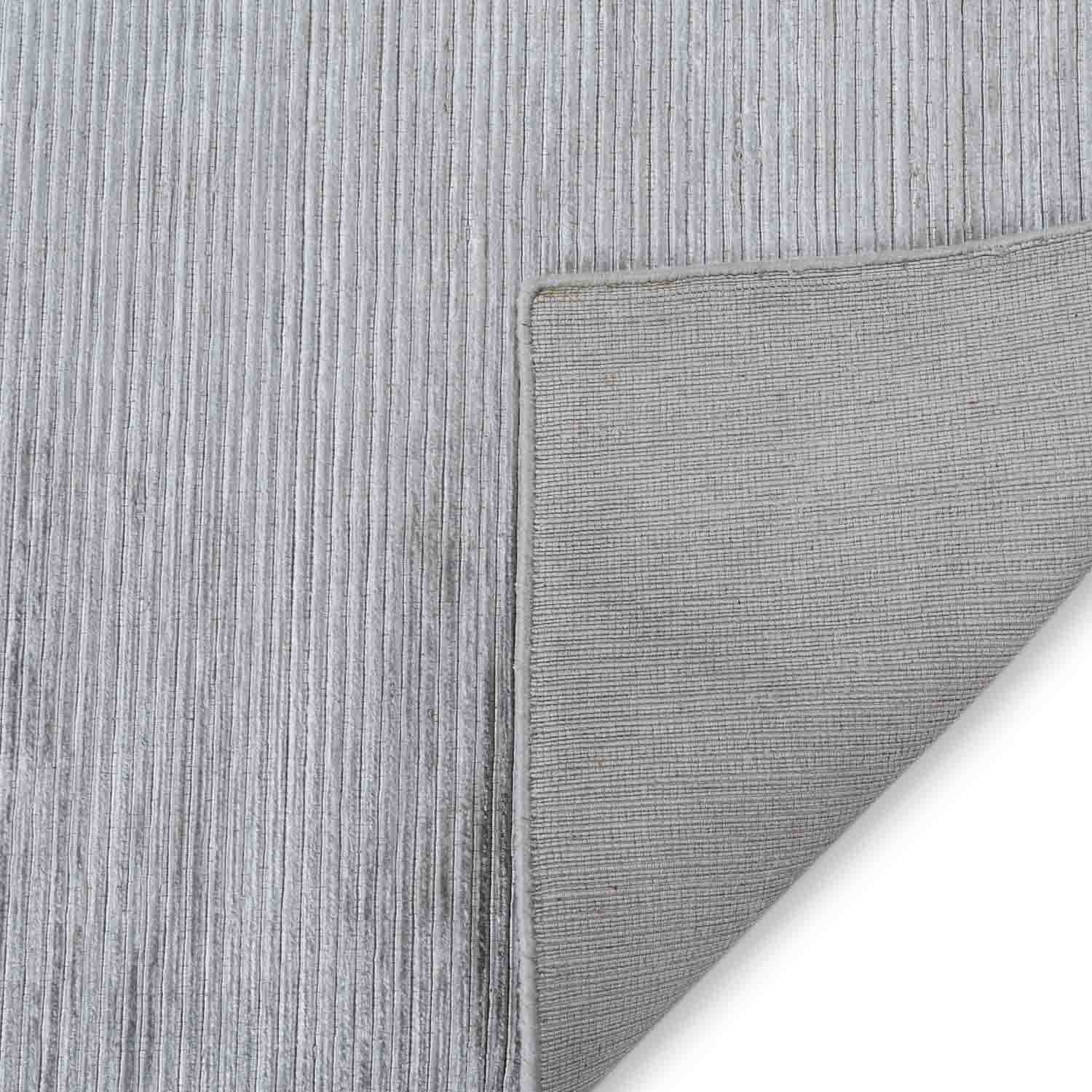 Echo Loom Knotted Banana Silk Rug - Pure Silk - Hand Knotted - Ajaypee Carpets (Thumbnail 4)