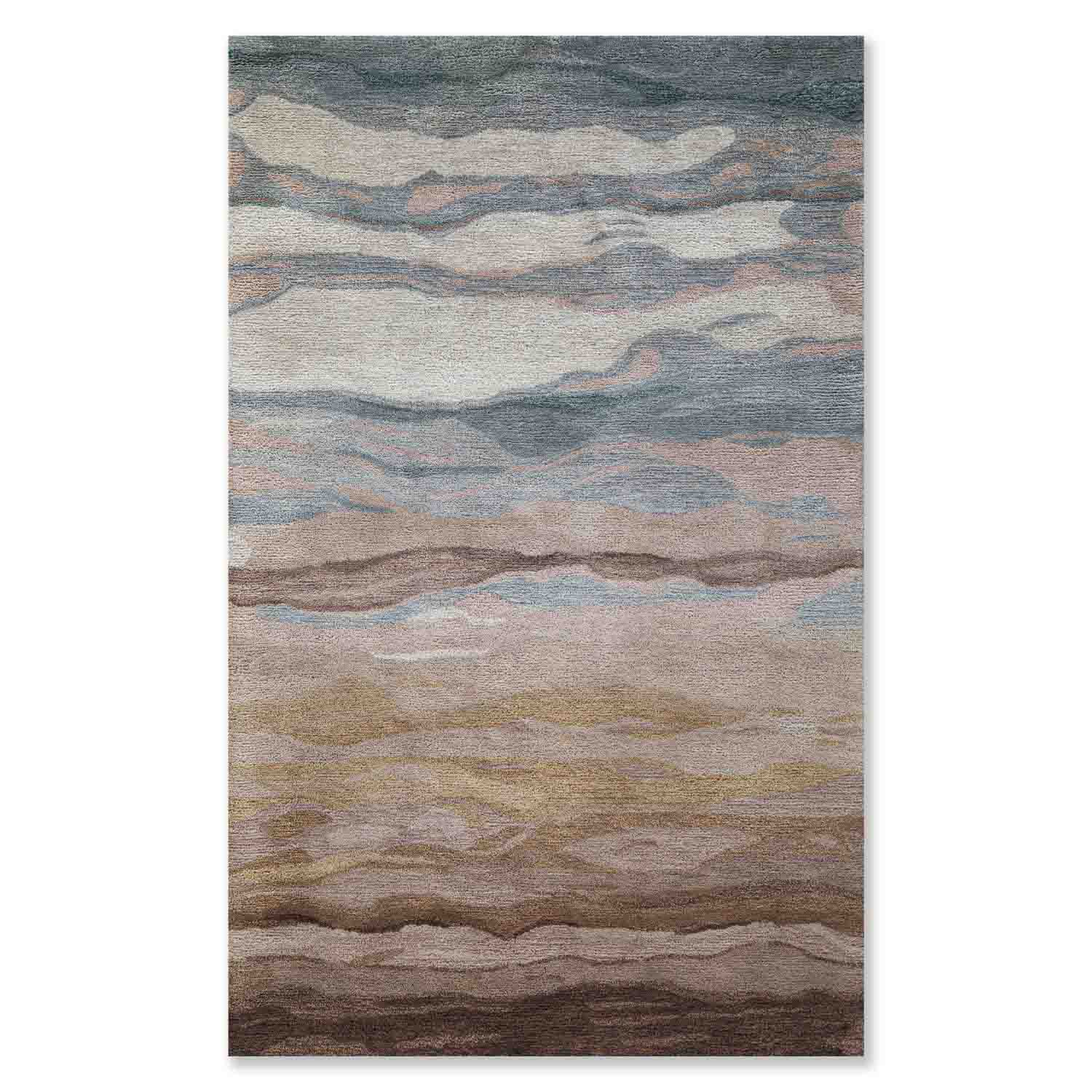 Effie Hand Tufted Woollen Rug - New Zealand Wool - Hand Tufted - Ajaypee Carpets (Thumbnail 2)