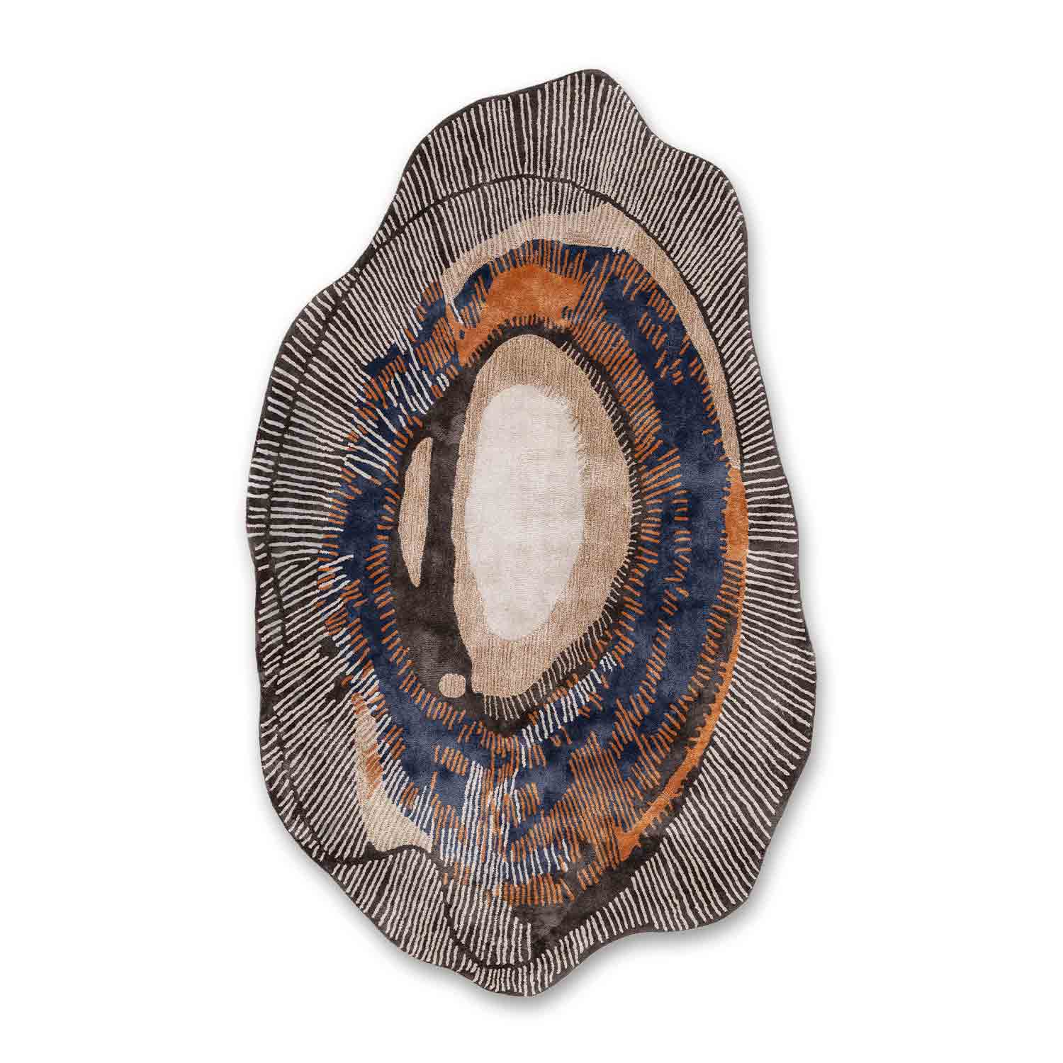 Elira Hand Tufted Viscose Rug - Viscose (Art Silk) - Hand Tufted - Ajaypee Carpets (Thumbnail 2)
