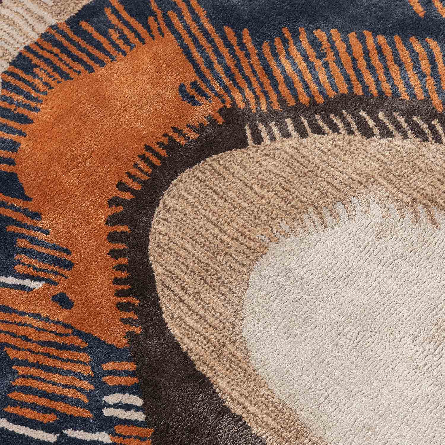 Elira Hand Tufted Viscose Rug - Viscose (Art Silk) - Hand Tufted - Ajaypee Carpets (Thumbnail 4)