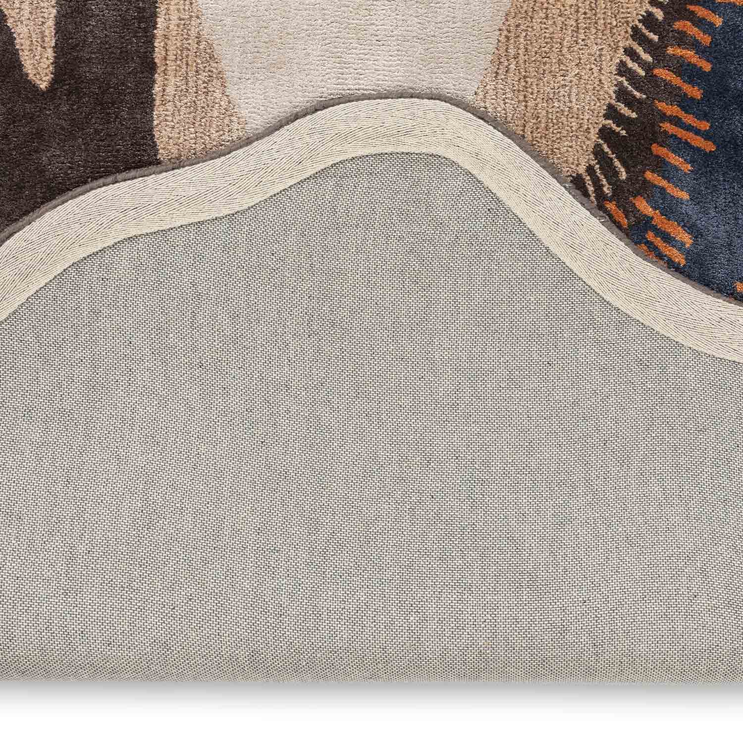 Elira Hand Tufted Viscose Rug - Viscose (Art Silk) - Hand Tufted - Ajaypee Carpets (Thumbnail 8)