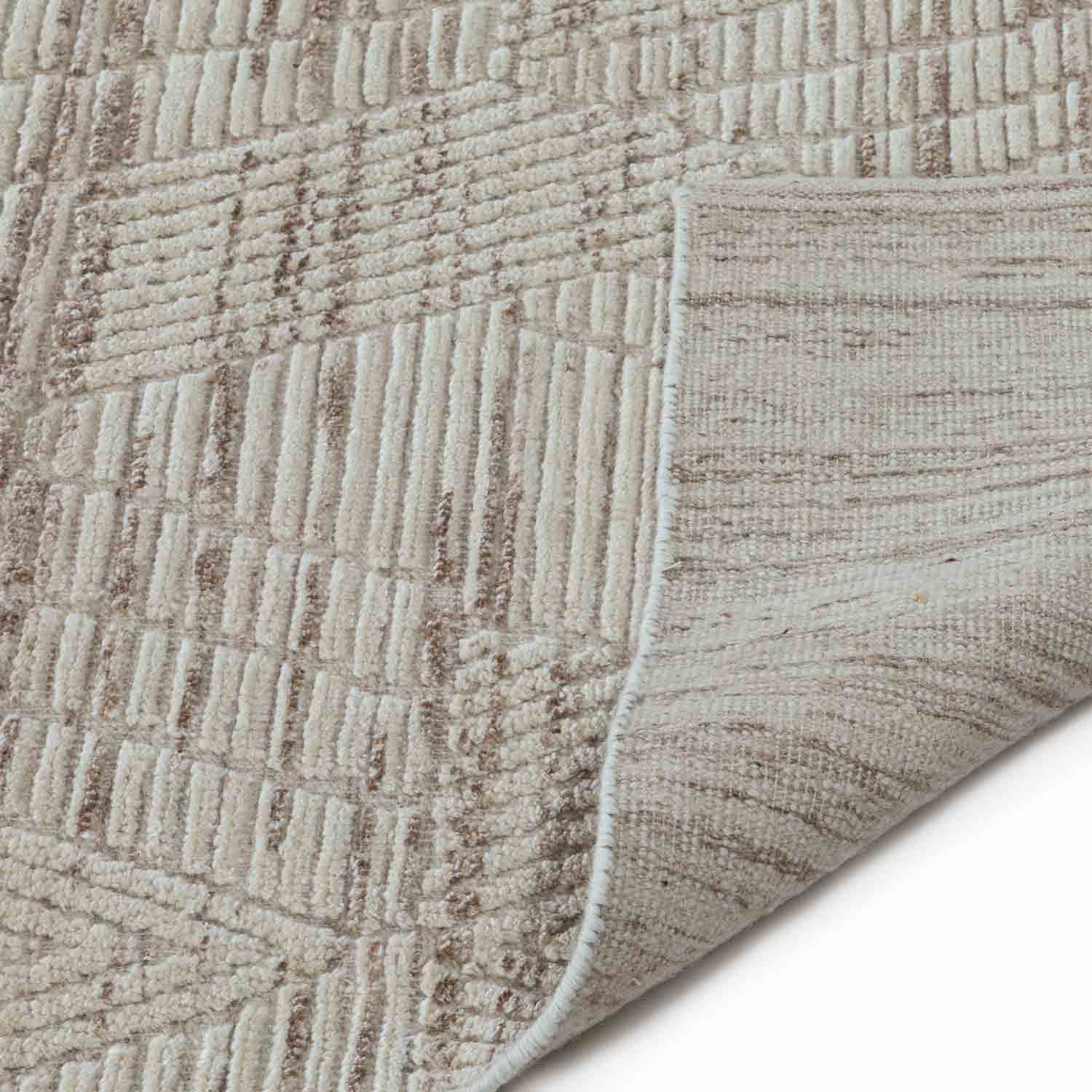 Elis Hand Knotted Woollen Rug - New Zealand Wool - Hand Knotted - Ajaypee Carpets (Thumbnail 4)