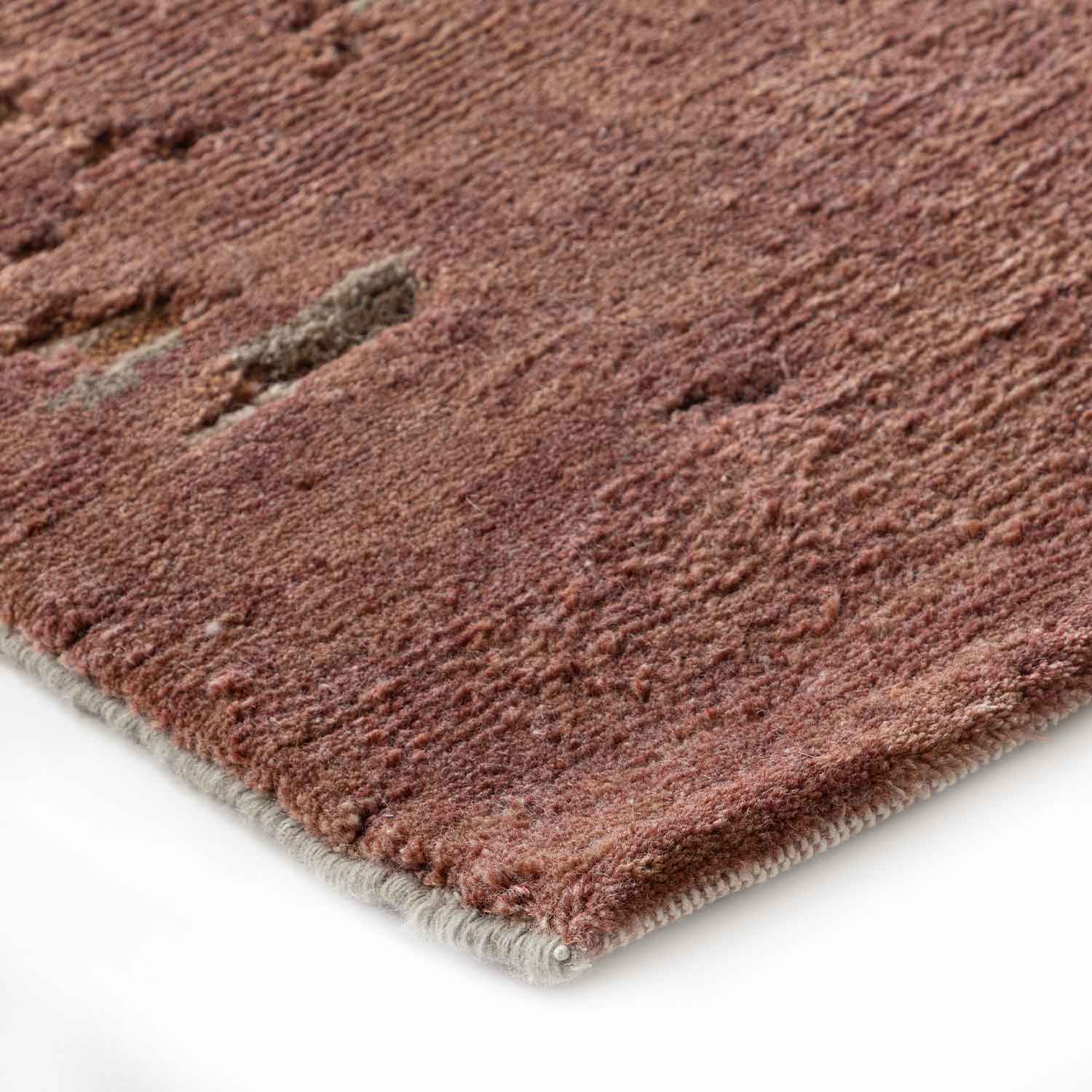 Ella Hand Knotted Woollen Rug - New Zealand Wool - Hand Knotted - Ajaypee Carpets (Thumbnail 2)