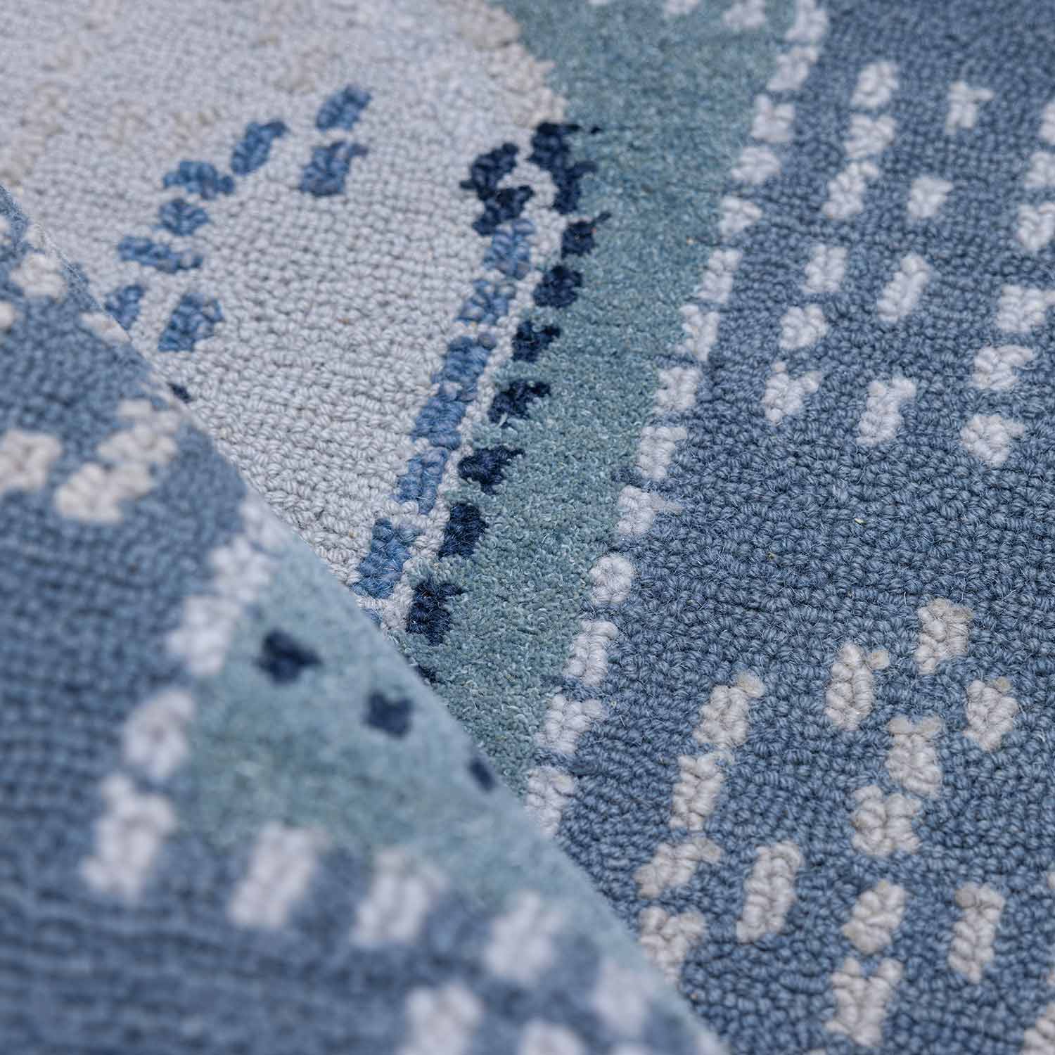 Elsie Hand Tufted Woollen Rug - New Zealand Wool - Hand Tufted - Ajaypee Carpets (Thumbnail 4)