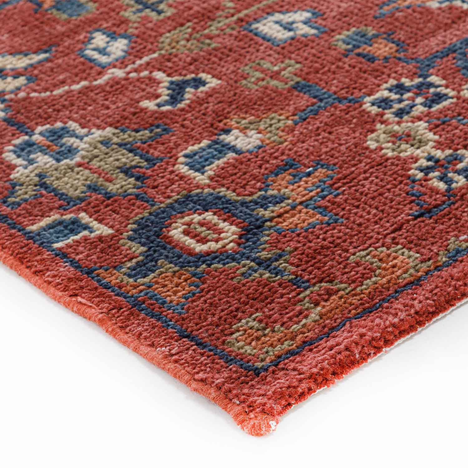 Empress Hand Knotted Woollen Rug - New Zealand Wool - Hand Knotted - Ajaypee Carpets (Thumbnail 3)