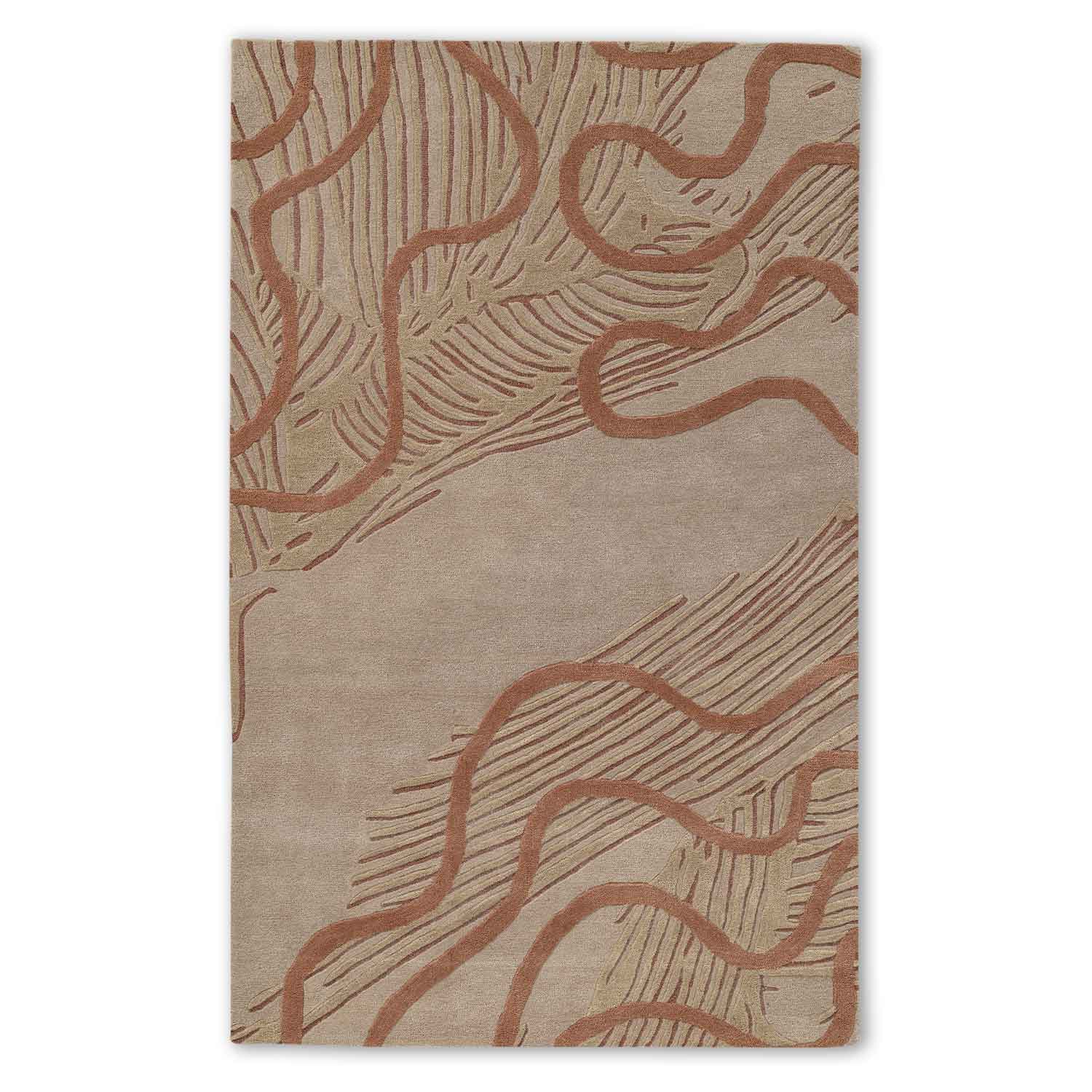 Eolian Hand Tufted Woollen Rug - New Zealand Wool - Hand Tufted - Ajaypee Carpets (Thumbnail 2)
