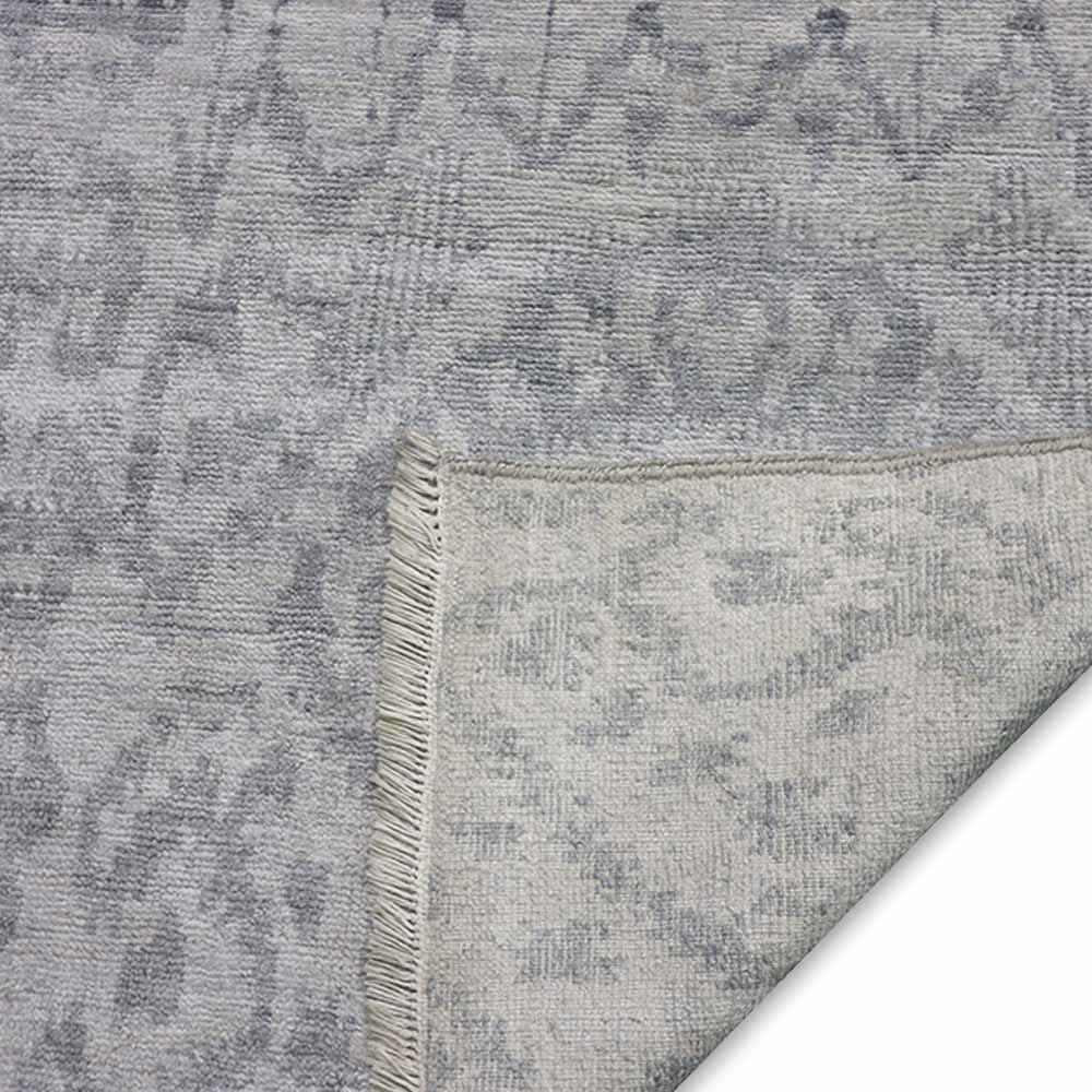 Estelle Hand Knotted Woollen And Viscose Rug - Wool & Viscose Blend - Hand Knotted - Ajaypee Carpets (Thumbnail 4)
