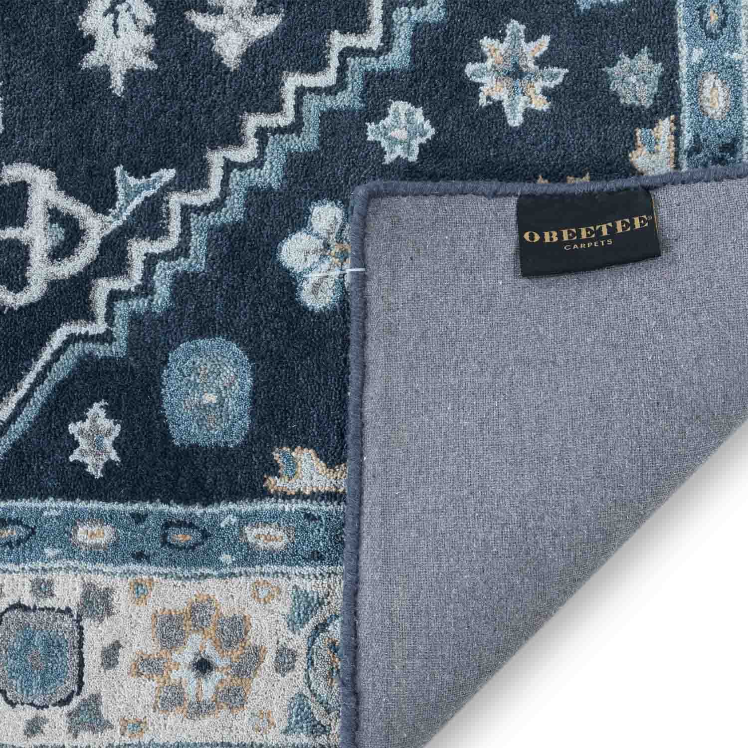 Evie Hand Tufted Woollen Rug - New Zealand Wool - Hand Tufted - Ajaypee Carpets (Thumbnail 6)