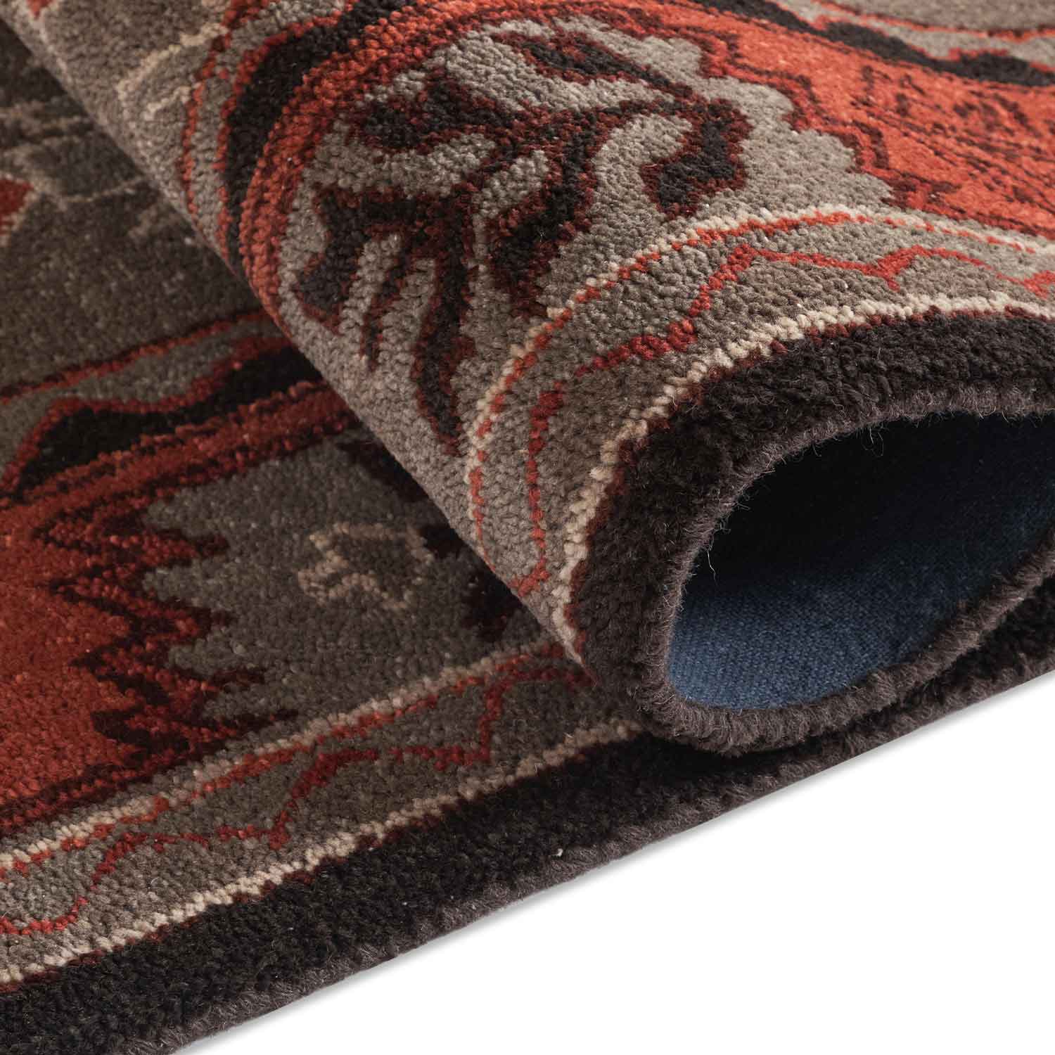 Ferghana Hand Tufted Woollen Rug - New Zealand Wool - Hand Tufted - Ajaypee Carpets (Thumbnail 3)