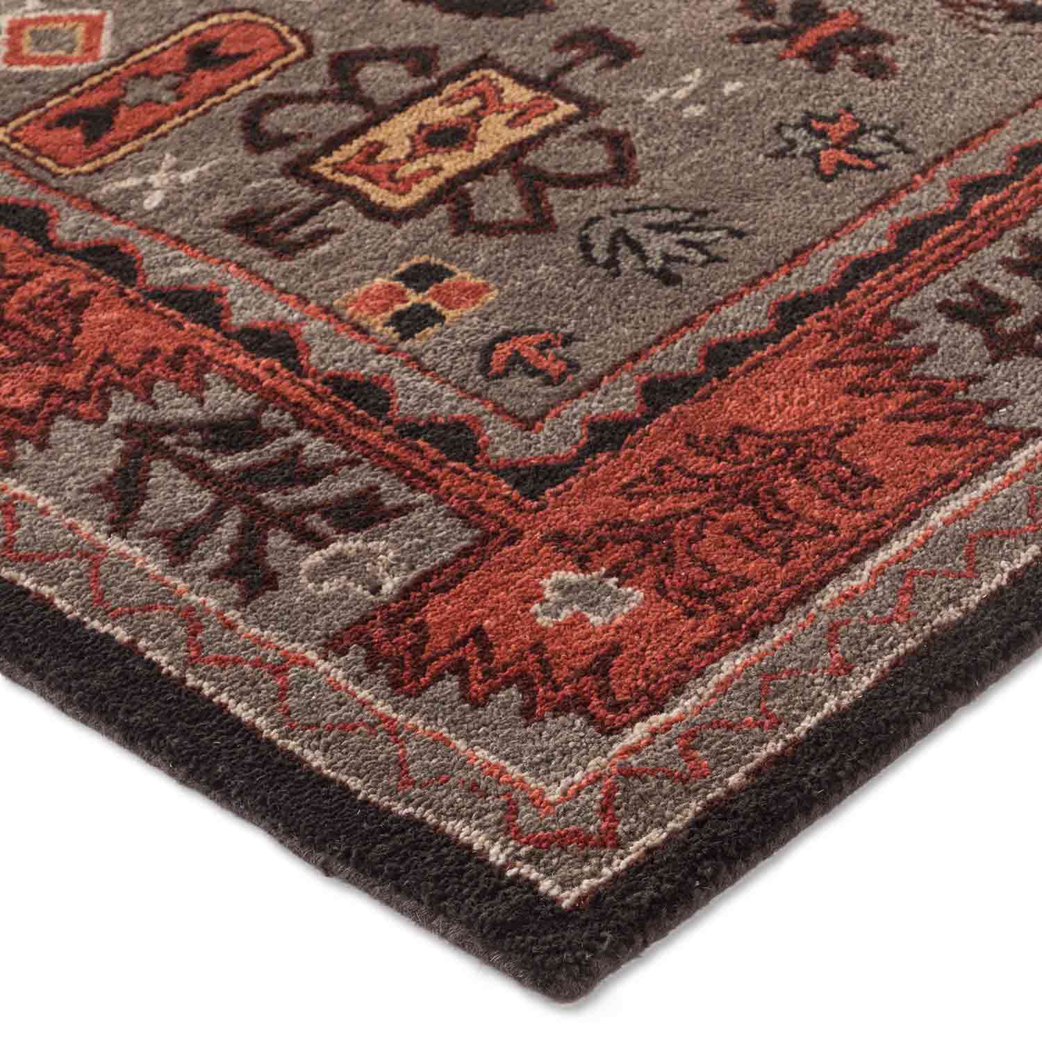 Ferghana Hand Tufted Woollen Rug - New Zealand Wool - Hand Tufted - Ajaypee Carpets (Thumbnail 6)