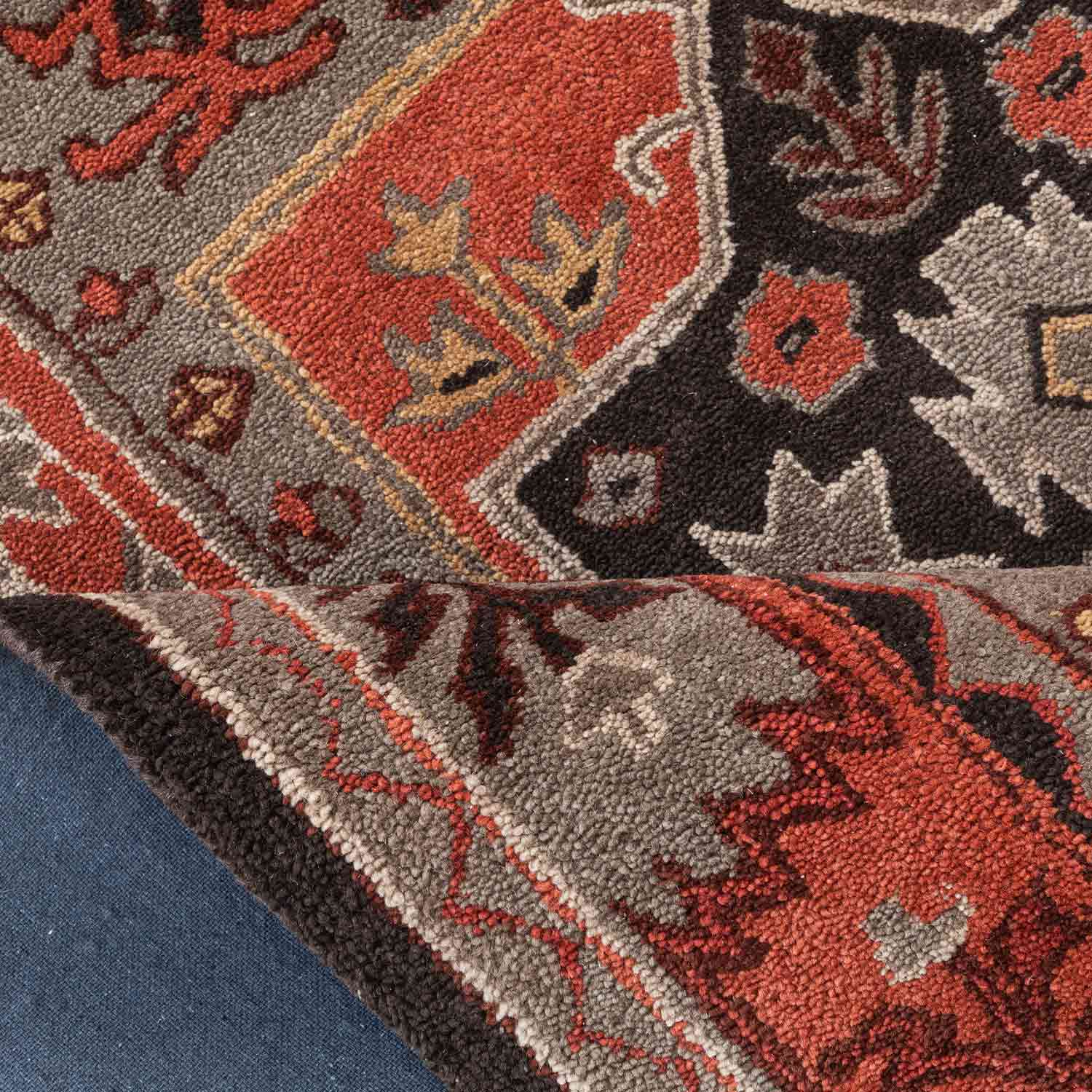 Ferghana Hand Tufted Woollen Rug - New Zealand Wool - Hand Tufted - Ajaypee Carpets (Thumbnail 7)